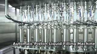 Riempitrice automatica a pistone da 50-1000 ml per prodotti agrochimici / chimici / fertilizzanti