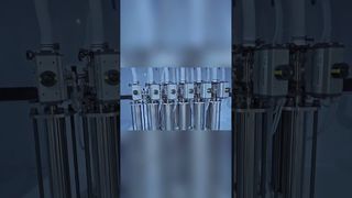 Linea di riempimento antisettico da 30 ml #fillingbottleline#automaticfillingmachine #automaticpackingmachine