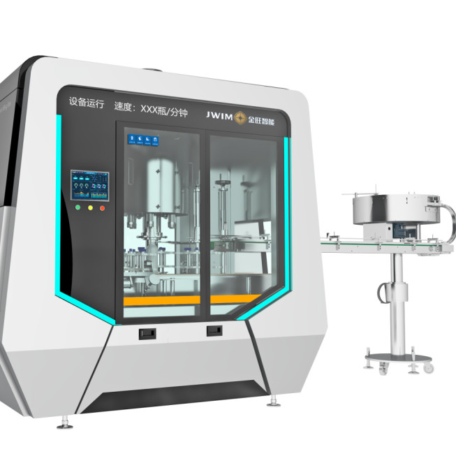 6500 BPH Tipo rotativo Macchina di copertura automatica FX-8AH 80ml-1000ml Con 8 teste di copertura