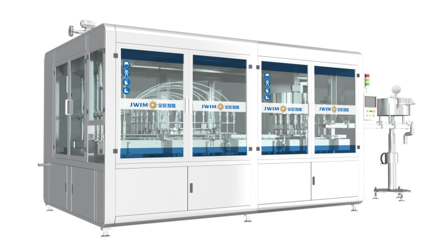 GX-16-12TS High Speed Follow Type Integrated Filling Capping Machine 10000BPH 380V 6KW