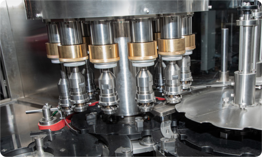 GX-16-12TS High Speed Follow Type Integrated Filling Capping Machine 10000BPH 380V 6KW