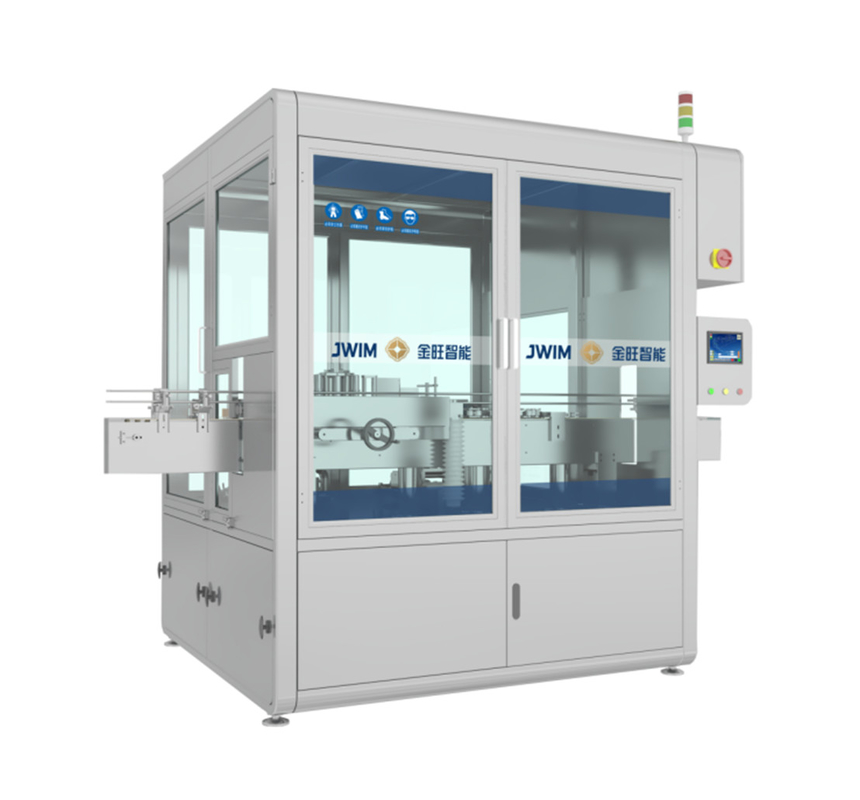 TN-200DH rotante ad alta velocità automatica rotonda bottiglia di etichettatura macchina per 5L-30L bottiglia di riempimento linea 10000 BPH