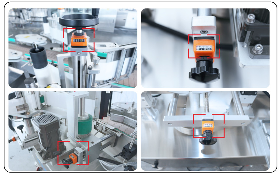 Bottiglie quadrate e piatte TN-200LDS Single Side Self Adhesive Labeling Machine