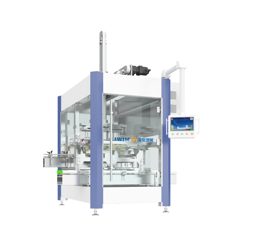 KZ-2T Macchina di imballaggio automatico completo per bottiglie di vetro normali rotonde o quadrate e bottiglie di plastica