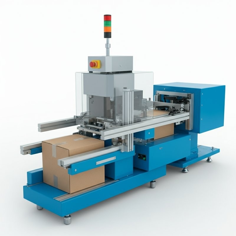 Macchina automatica per l'erezione di cartoni a sinistra a destra fuori cartone aperto per l'industria agrochimica