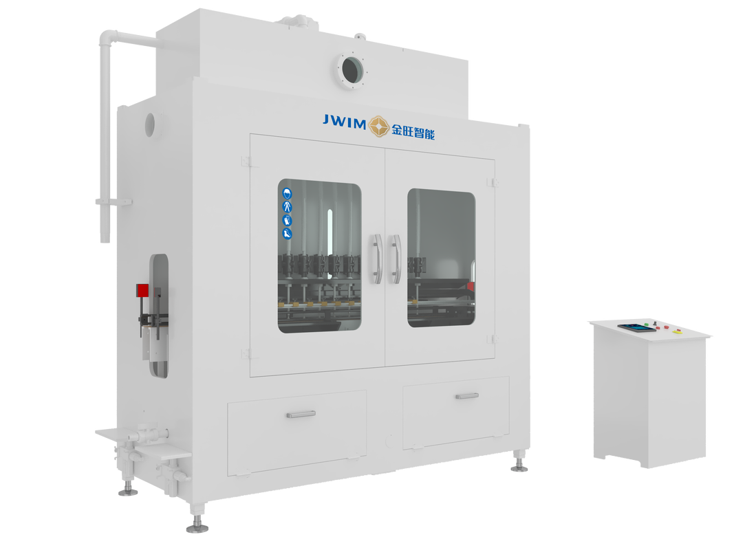 Riempitrice a gravità anticorrosione per microcomputer CDP-8E con controllo PLC e configurazione Schneider