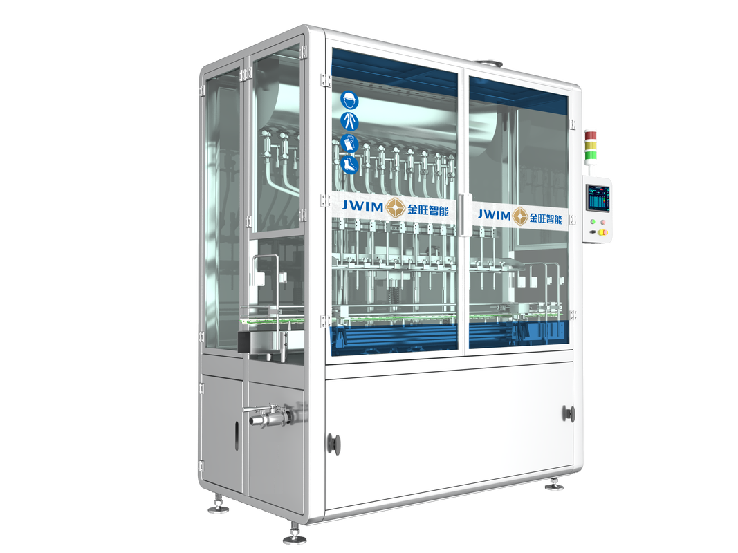 Riempitrice di pesticidi per microcomputer CDP-12AJ con controllo PLC, acciaio inossidabile SUS304 e sistema di pesatura elettronico