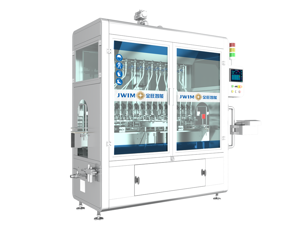 Riempitrice a microcomputer controllata da PLC CDP-16A con acciaio inossidabile SUS304 e feedback di peso con bilancia elettronica