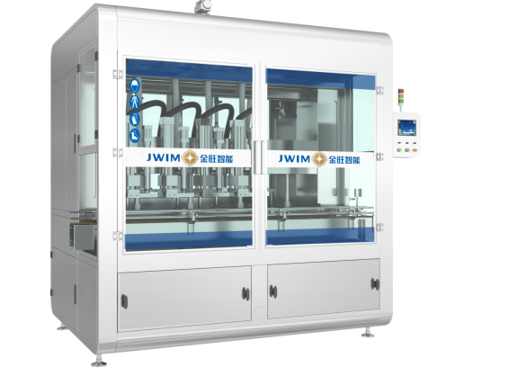 Macchina Riempitrice di Pesticidi Adatta per Riempire Bottiglie da 1 a 5 Litri con Alta Precisione e Facile Funzionamento Touch Screen