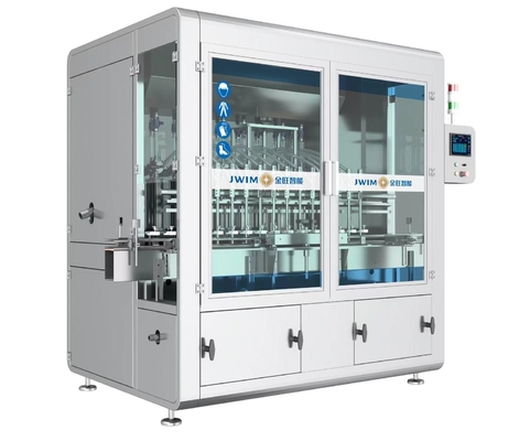 Macchina di riempimento a pistoni automatica a 12 ugelli
