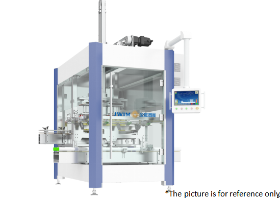 Macchina confezionatrice automatica per cartoni con convertitore di frequenza touchscreen e sistema servo per l'imballaggio di bottiglie