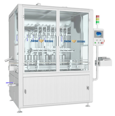 Teste 80ml-1L della macchina di rifornimento del pistone della struttura SS304 8 con il sistema di controllo di Schneider